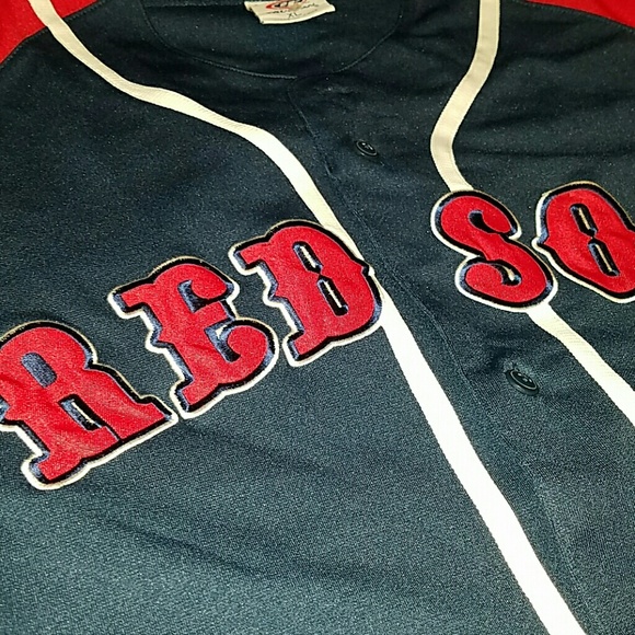 Throwback Sewn MLB Boston Red Sox Jersey - Picture 5 of 6